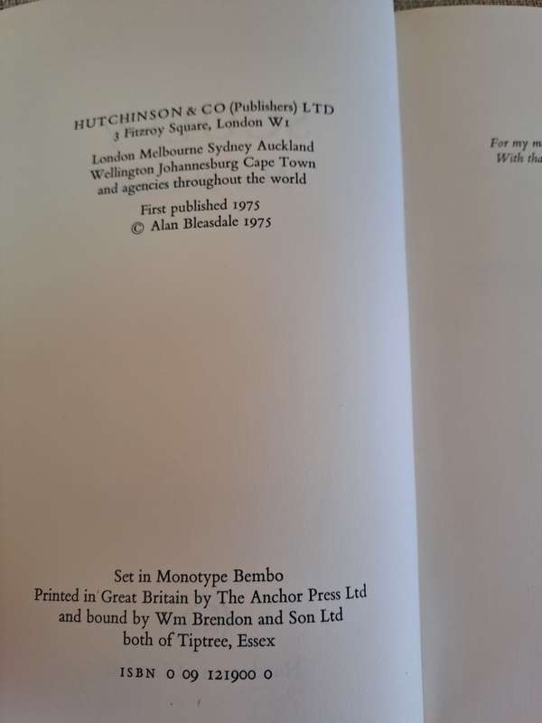 Scully (Uncorrected Proof Copy) - Alan Bleasdale