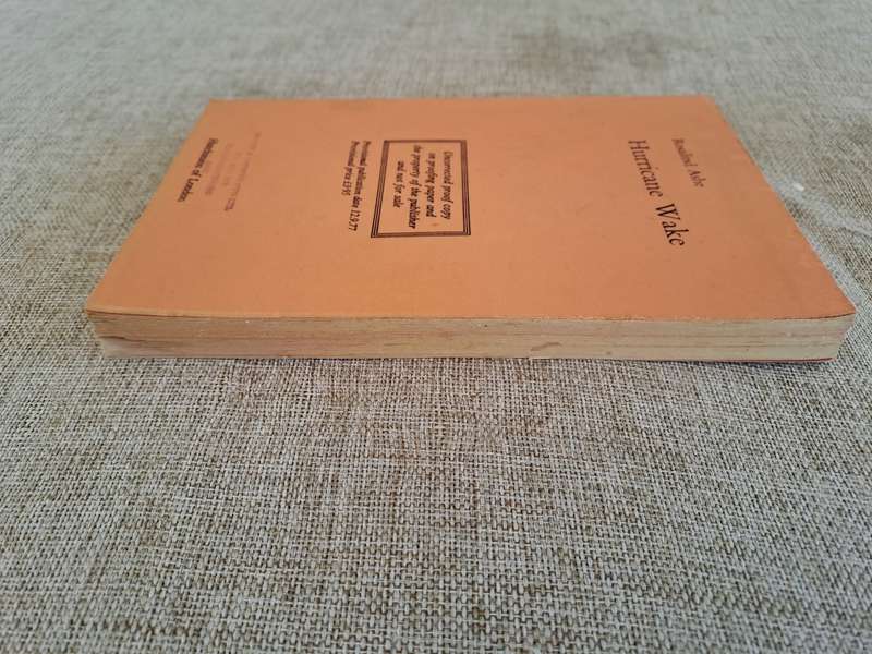 Hurricane Wake (Uncorrected Proof Copy) - Rosalind Ashe