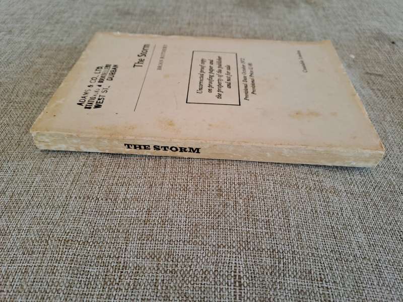 The Storm (Uncorrected Proof Copy) - Brian Rothery