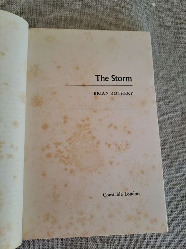The Storm (Uncorrected Proof Copy) - Brian Rothery