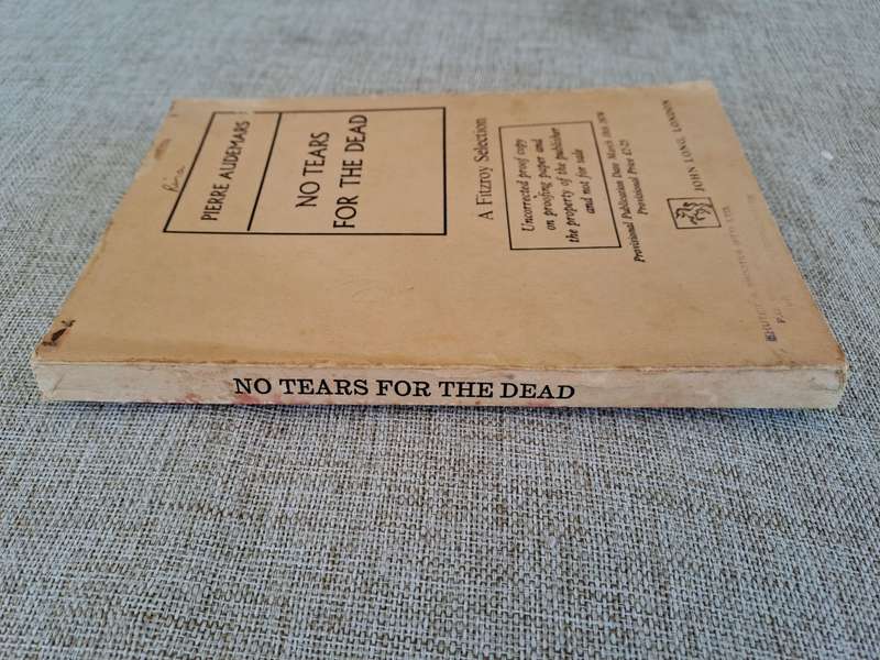 No Tears For The Dead (Uncorrected Proof) - Pierre Audemars