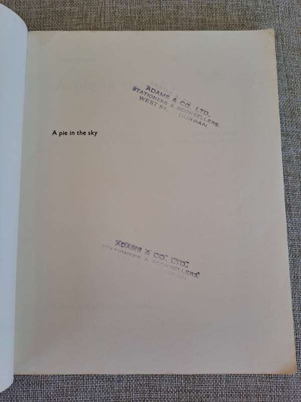 A Pie in the Sky (Uncorrected Proof) - Gianni Rodari translated