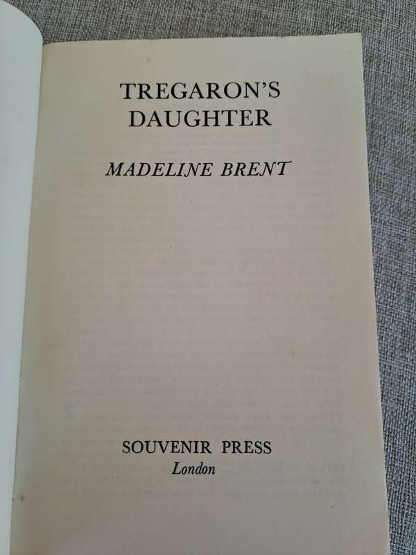 Tregaron`s Daughter (Uncorrected Proof) - Madeline Brent