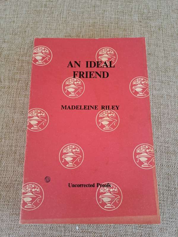 An Ideal Friend (Uncorrected Proof) - Madeleine Riley