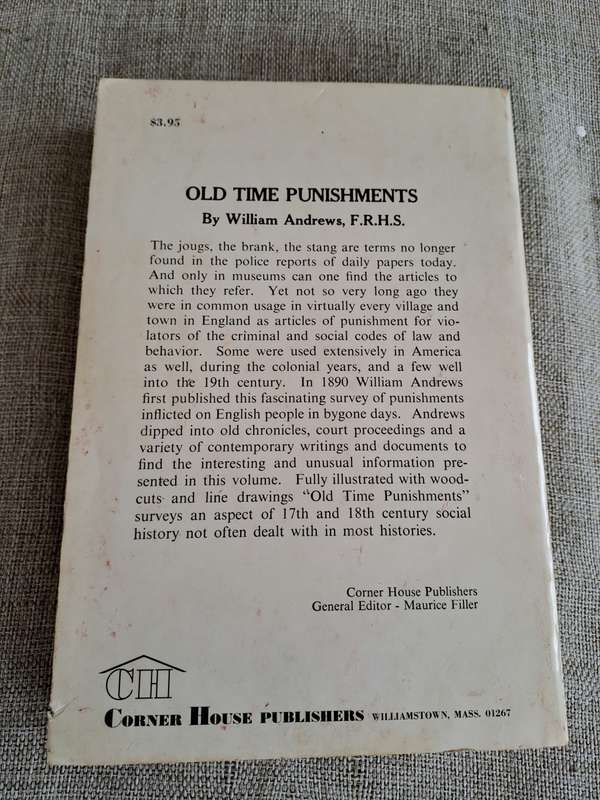 Old Time Punishments - William Andrews