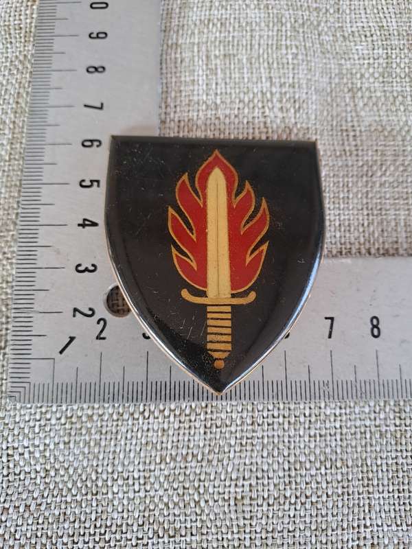 South African Defence Force (SADF) 11 Commando Shoulder Flash Badge