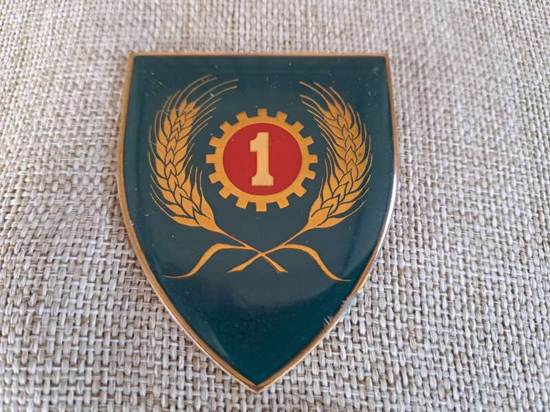 South African Defence Force (SADF) 1 Maintenance Unit Shoulder Flash Badge
