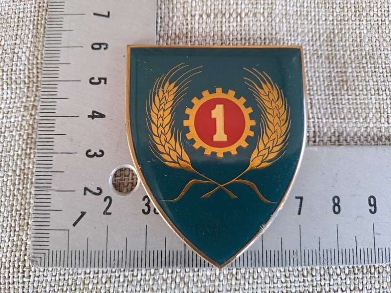 South African Defence Force (SADF) 1 Maintenance Unit Shoulder Flash Badge