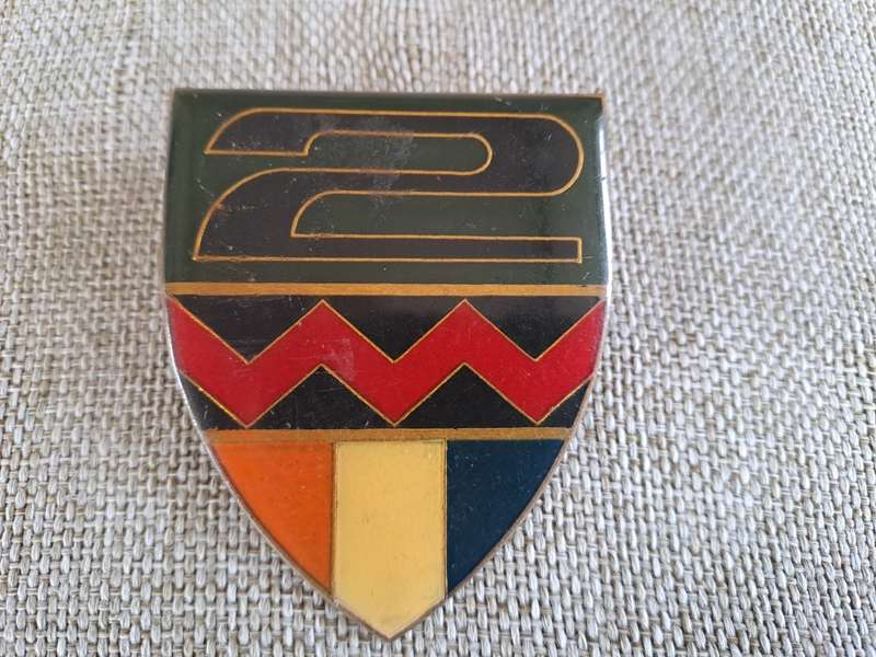 South African Defence Force (SADF) 2 South African Infantry Battalion Shoulder Flash Badge