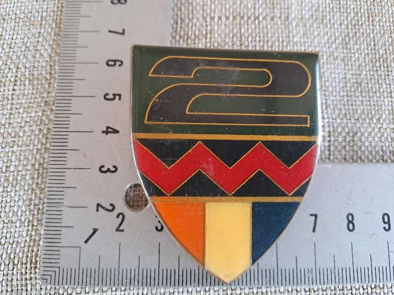 South African Defence Force (SADF) 2 South African Infantry Battalion Shoulder Flash Badge