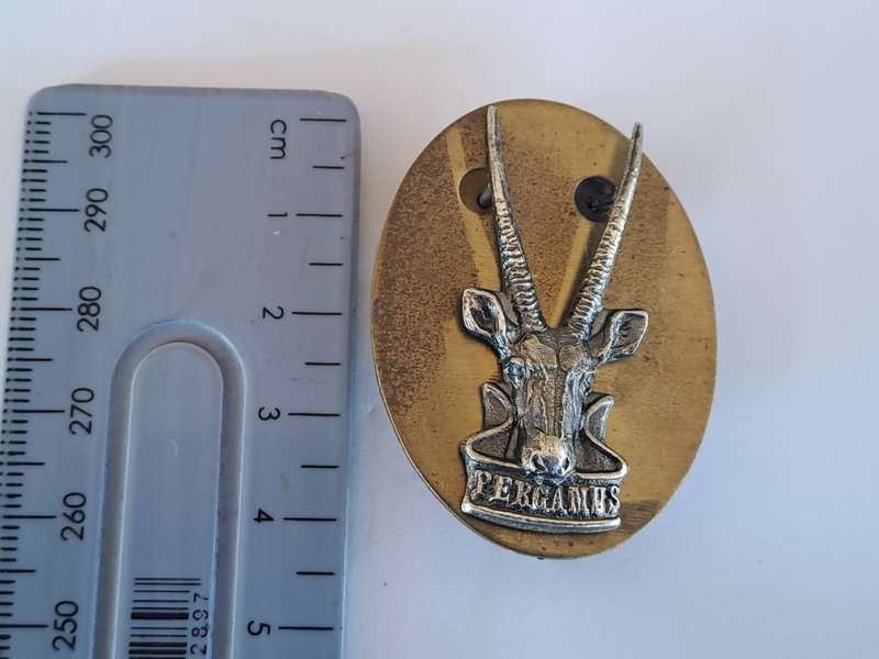 South West Africa Territorial Force (SWATF) Head Quarters Cap Badge (Small)