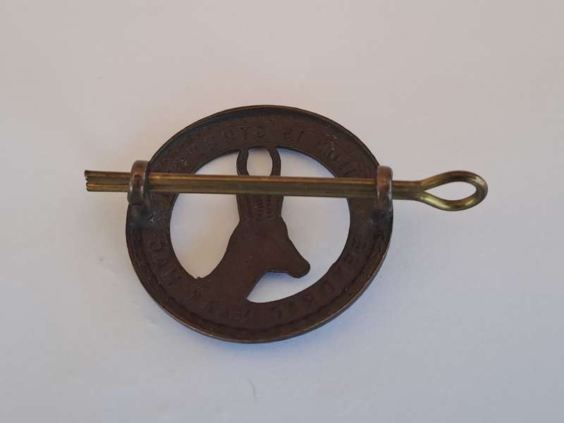 S.A. Infantry Collar Badge - Union Is Strength
