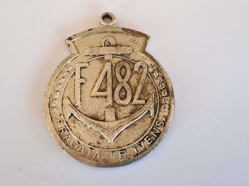 Frigate Medal Portuguese Ship F482  - Fragata `R. Ivens` F482