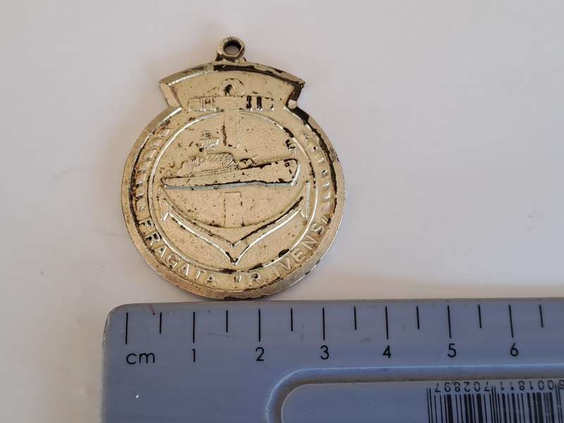 Frigate Medal Portuguese Ship F482  - Fragata `R. Ivens` F482