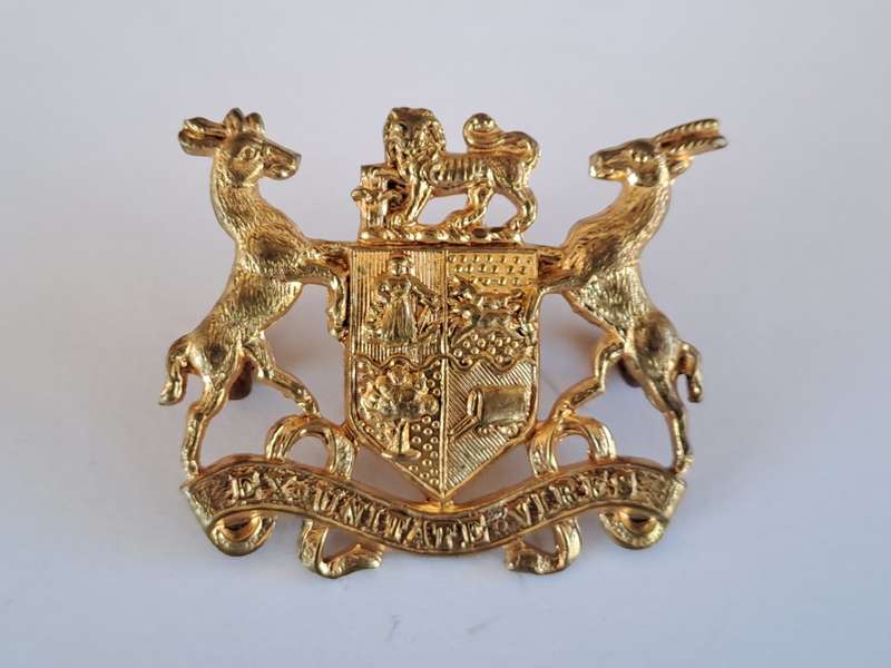 South African Defence Force SADF Warrant Officer Class 2 Gilt Rank Badge