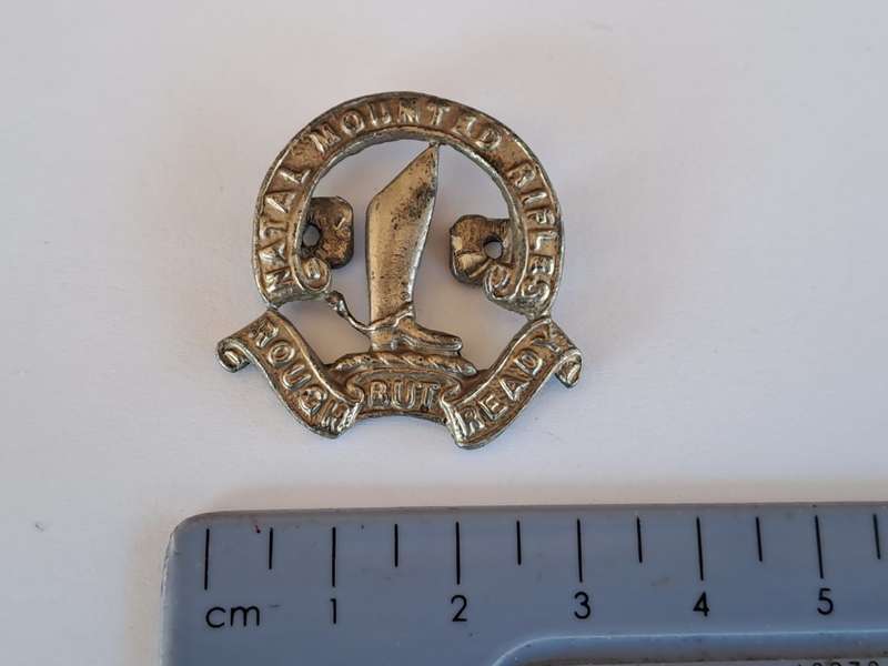 Natal Mounted Rifles Cap Badge