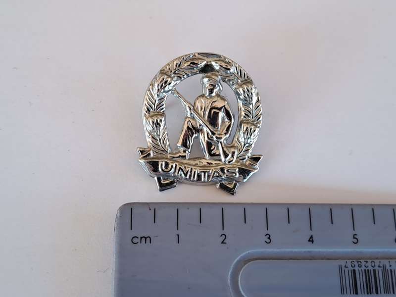 South African Defence Force SADF Citizen Force Infantry (Skiet Kommando) Collar Badge