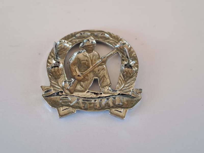 South African Defence Force SADF Citizen Force Infantry (Skiet Kommando) Collar Badge