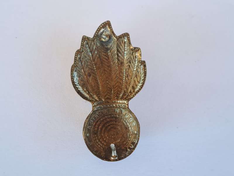 SA Army Artillery Collar Badge