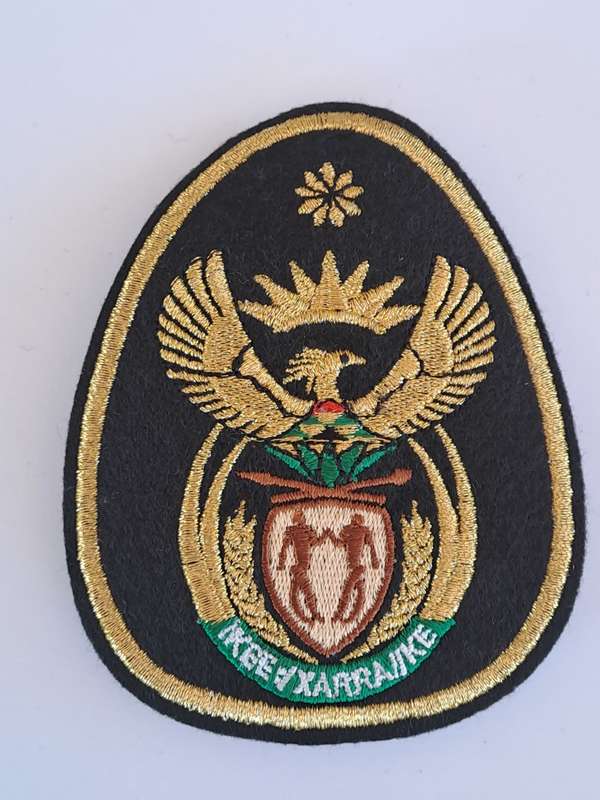 South African SA Navy Senior Warrant Officer Rank Badges - Pair