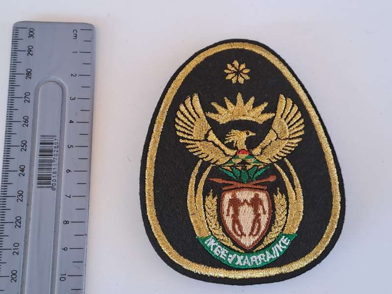 South African SA Navy Senior Warrant Officer Rank Badges - Pair