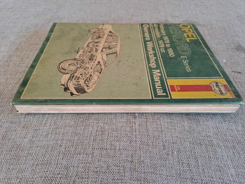 Opel Rekord E series February 1978 to 1980 All Models Owners Workshop Manual - Haynes