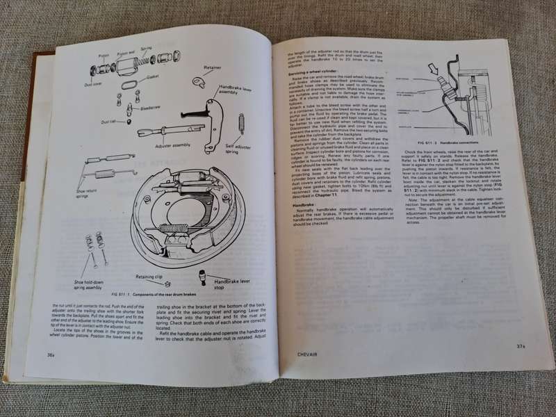 Chevrolet Chevair 2000, 2300 Owners Workshop Manual 1976-82 - Autobooks