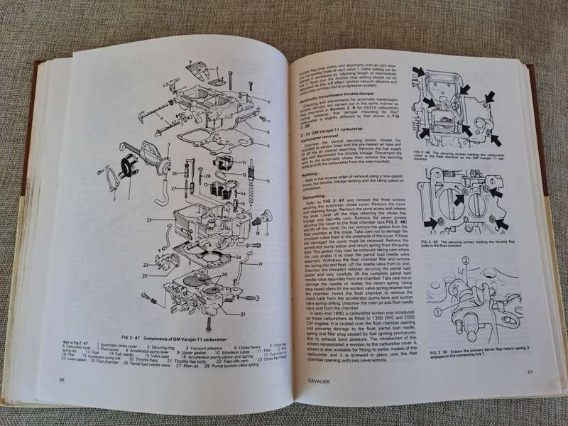 Chevrolet Chevair 2000, 2300 Owners Workshop Manual 1976-82 - Autobooks