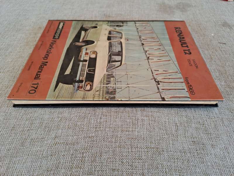 Renault 12 Saloon Estate Workshop Manual from 1969 - Intereurope