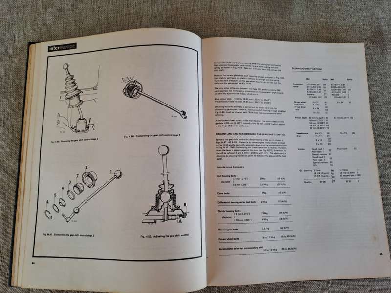 Renault 12 Saloon Estate Workshop Manual from 1969 - Intereurope