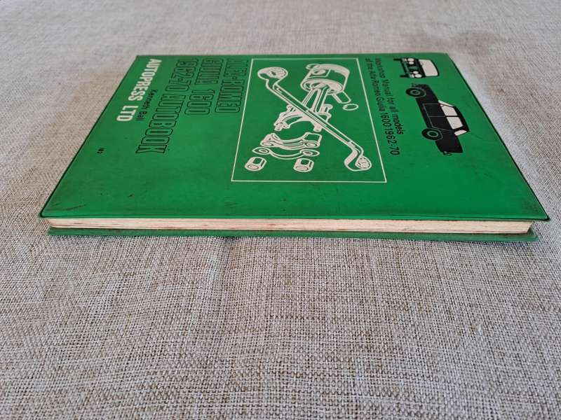 Alfa-Romeo Giulia 1600 Workshop Manual 1962-70 - Autopress Ltd