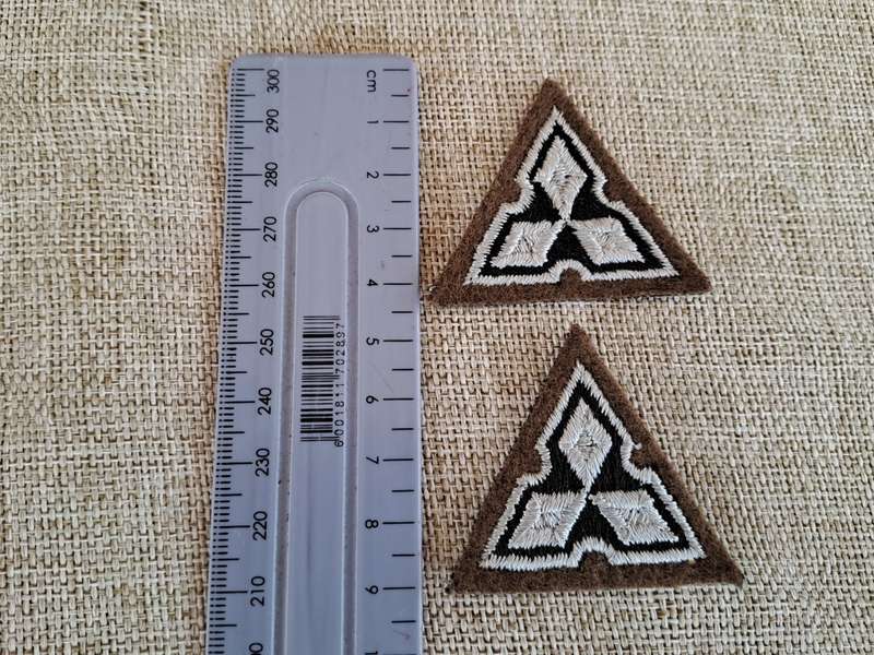 South West Africa Territorial Force (SWATF) Rank badges (8 badges)