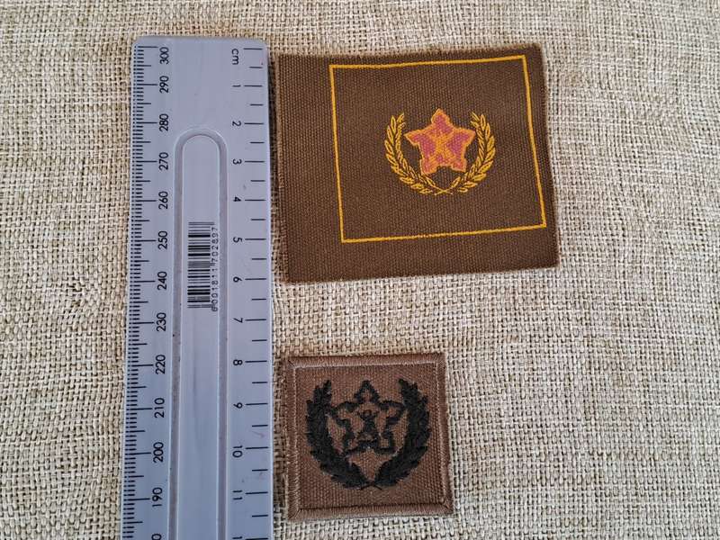 SADF Citizen Force Badges  (x2)