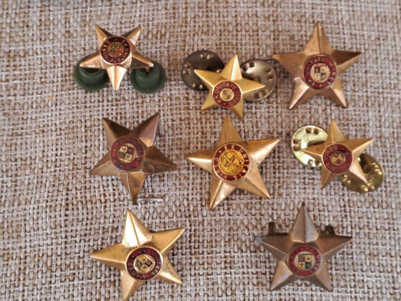 South African Defence Force SADF Epaulettes and Rank Stars