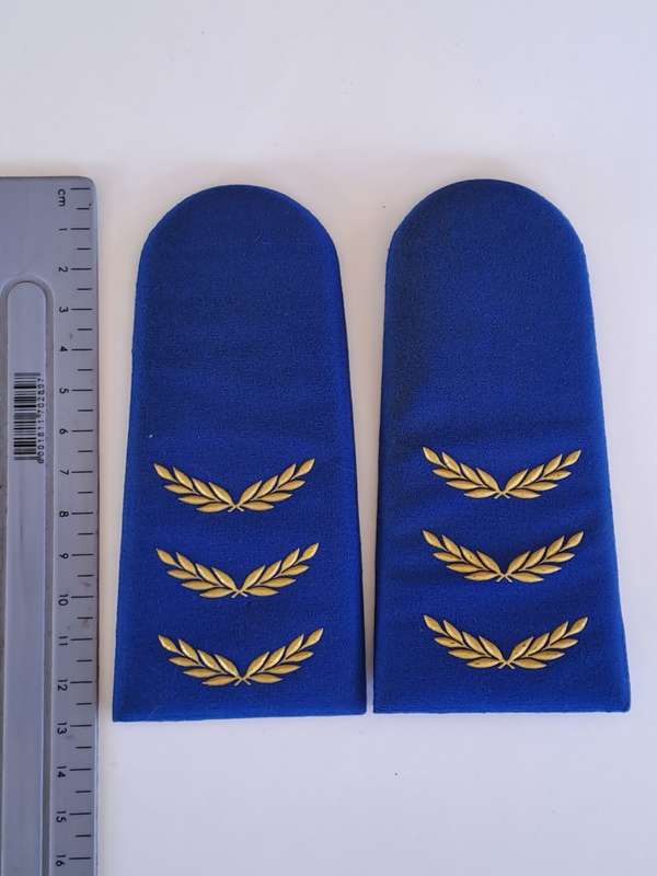 South African Traffic Police Rank Epaulettes and Collar Gorgets