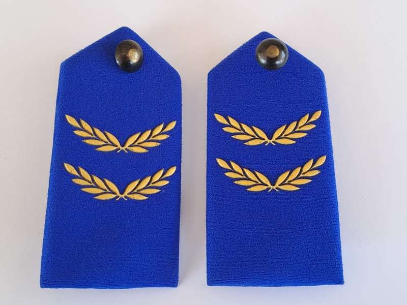 South African Traffic Police Rank Epaulettes and Collar Gorgets