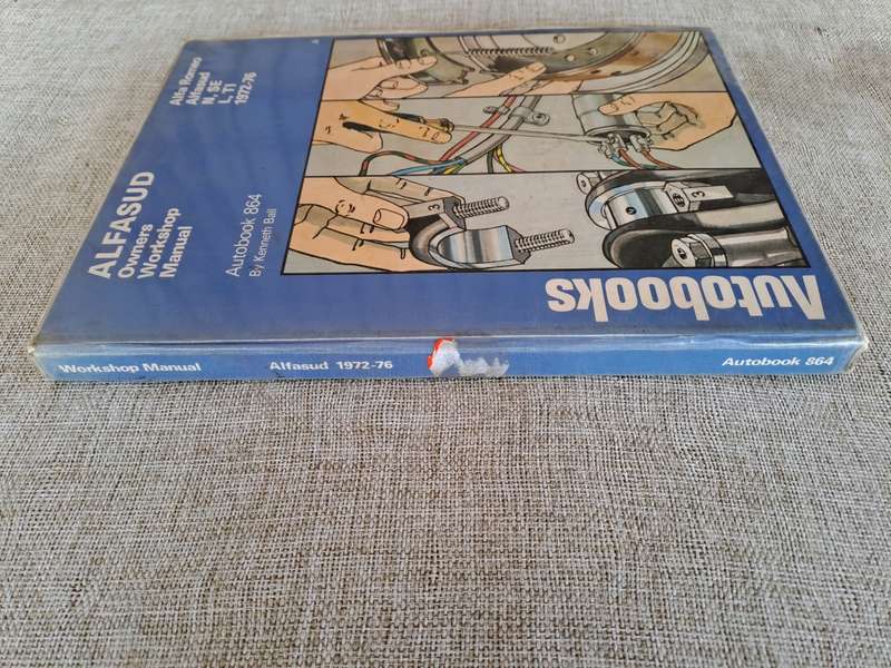 Alfa Romeo Alfasud N, SE, L, TI, 1972-76 Owners Workshop Manual - Autobboks