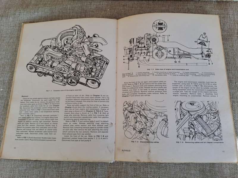 Alfa Romeo Alfasud N, SE, L, TI, 1972-76 Owners Workshop Manual - Autobboks
