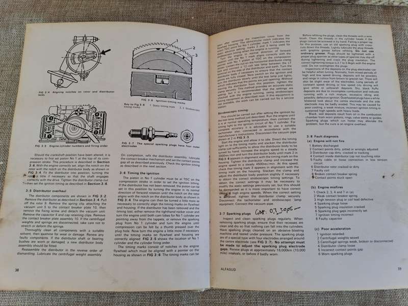 Alfa Romeo Alfasud N, SE, L, TI, 1972-76 Owners Workshop Manual - Autobboks