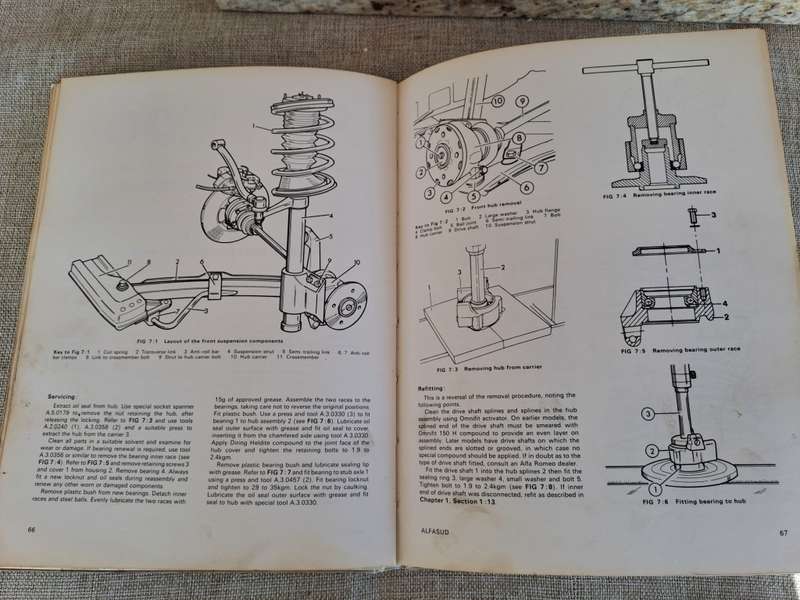 Alfa Romeo Alfasud N, SE, L, TI, 1972-76 Owners Workshop Manual - Autobboks