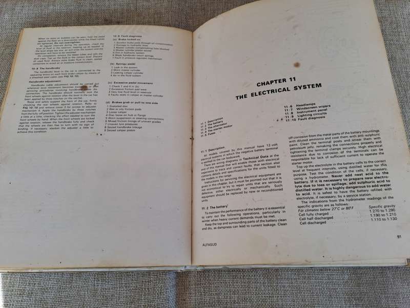 Alfa Romeo Alfasud N, SE, L, TI, 1972-76 Owners Workshop Manual - Autobboks