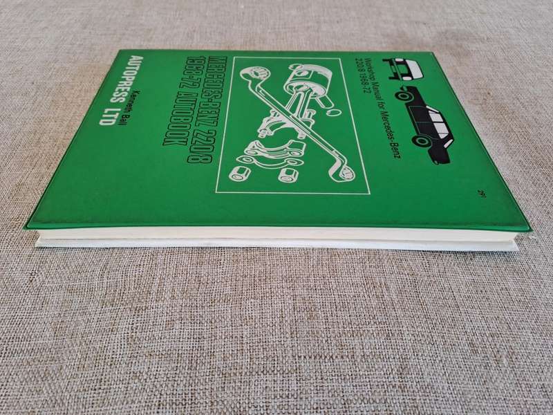 Mercedes-Benz 220/8 Workshop Manual 1968-72 - Autopress