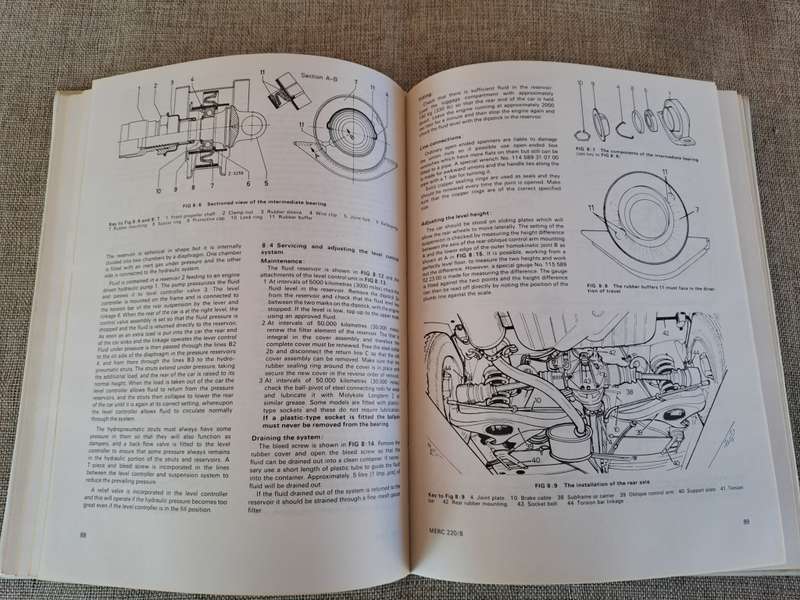 Mercedes-Benz 220/8 Workshop Manual 1968-72 - Autopress