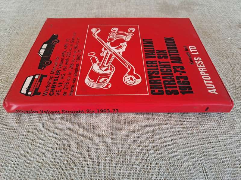 Chrysler Valiant Straight Six Workshop Manual 1963-73 - Autopress