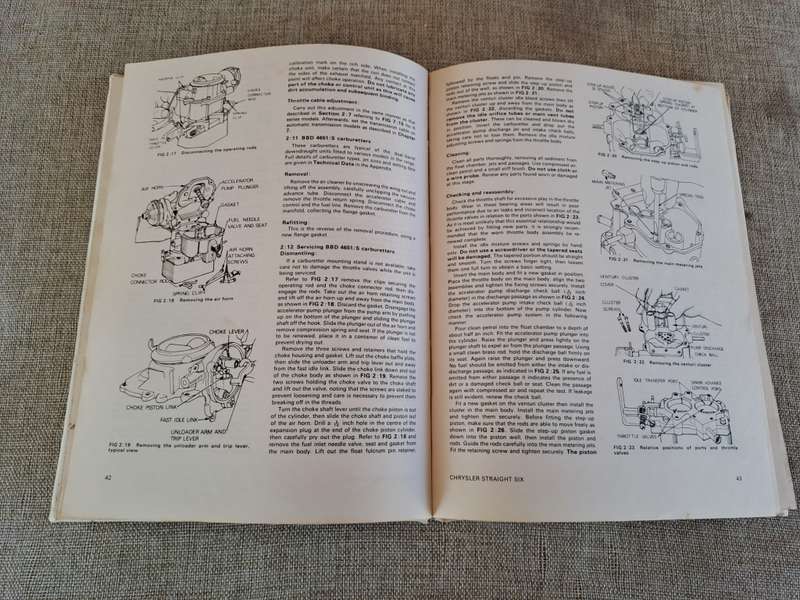 Chrysler Valiant Straight Six Workshop Manual 1963-73 - Autopress