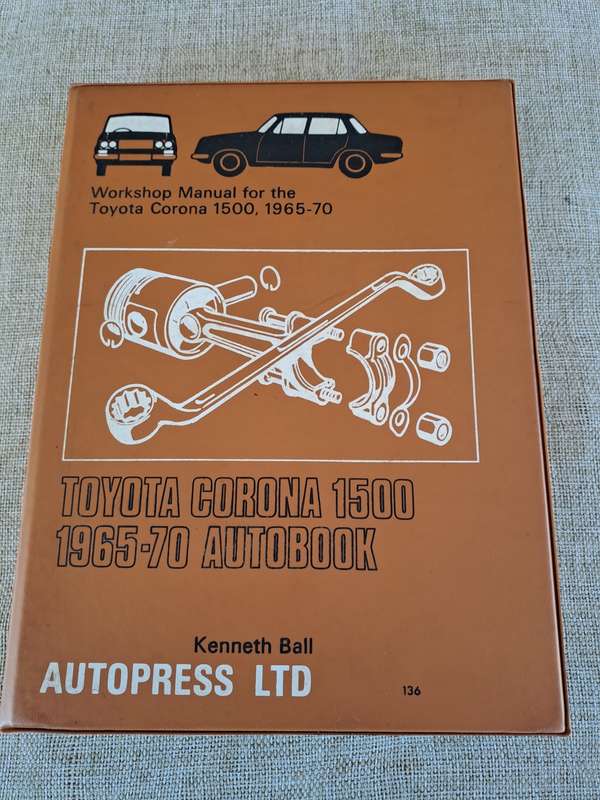 Toyota Corona 1500 Workshop Manual 1965-70 - Autopress
