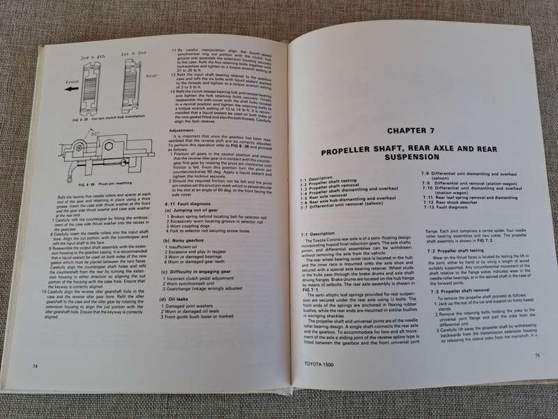 Toyota Corona 1500 Workshop Manual 1965-70 - Autopress