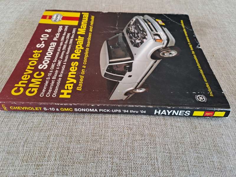 Chevrolet S-10 & GMC Sonoma Pick-ups Repair Manual - Haynes