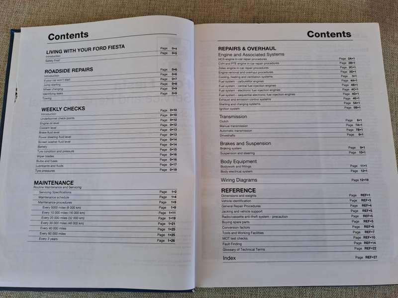 Ford Fiesta Feb 1989 to Oct 1995 Service and Repair Manual - Haynes