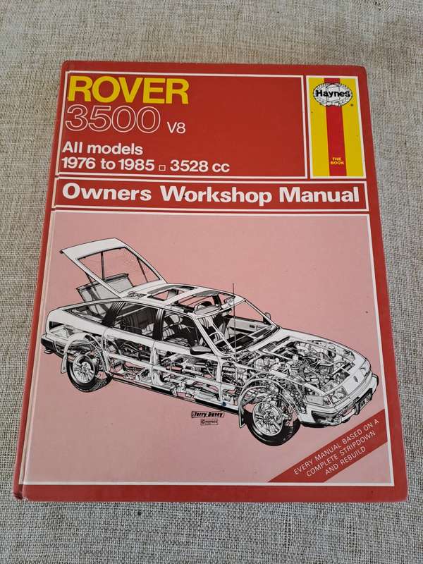 Rover 3500 V8  1976 to 1985 Owners Workshop Manual - Haynes